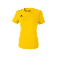 Erima Funktions Teamsport T-Shirt Damen - gelb