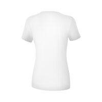 Erima Funktions Teamsport T-Shirt Damen - wei&szlig;