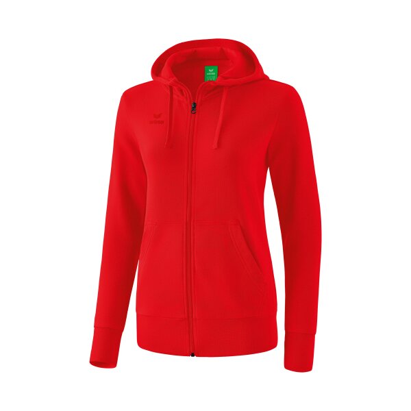 Erima Kapuzensweatjacke Damen - rot