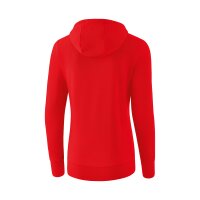 Erima Kapuzensweatjacke Damen - rot