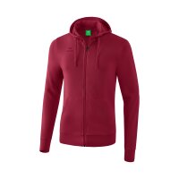 Erima Kapuzensweatjacke Herren - dunkelrot