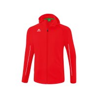 Erima Liga Star Trainingsjacke mit Kapuze Herren - rot/weiß