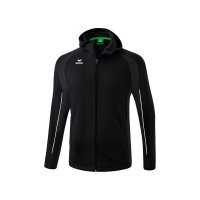 Erima Liga Star Trainingsjacke mit Kapuze Herren - schwarz/wei&szlig;