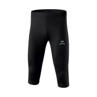 Erima Performance 3/4 Laufhose Herren - schwarz