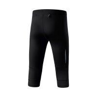 Erima Performance 3/4 Laufhose Herren - schwarz