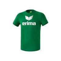 Erima Promo T-Shirt Herren - dunkelgrün/weiß