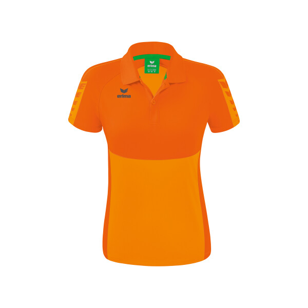 Erima Six Wings Poloshirt Damen - new orange/orange