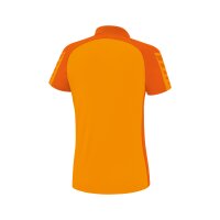 Erima Six Wings Poloshirt Damen - new orange/orange