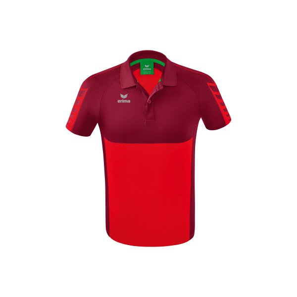 Erima Six Wings Poloshirt Herren - rot