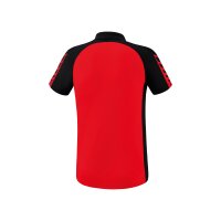 Erima Six Wings Poloshirt Herren - rot/schwarz