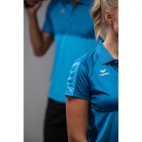 Erima Six Wings Poloshirt Herren - curacao/mykonos