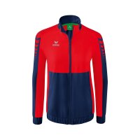 Erima Six Wings Pr&auml;sentationsjacke Damen - navy/rot