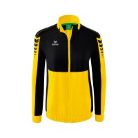 Erima Six Wings Pr&auml;sentationsjacke Damen - gelb/schwarz