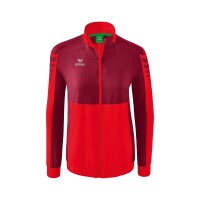 Erima Six Wings Pr&auml;sentationsjacke Damen - rot/bordeaux