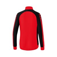 Erima Six Wings Präsentationsjacke Damen - rot/schwarz