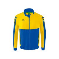 Erima Six Wings Präsentationsjacke Herren - blau/gelb