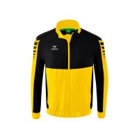 Erima Six Wings Pr&auml;sentationsjacke Herren - gelb/schwarz