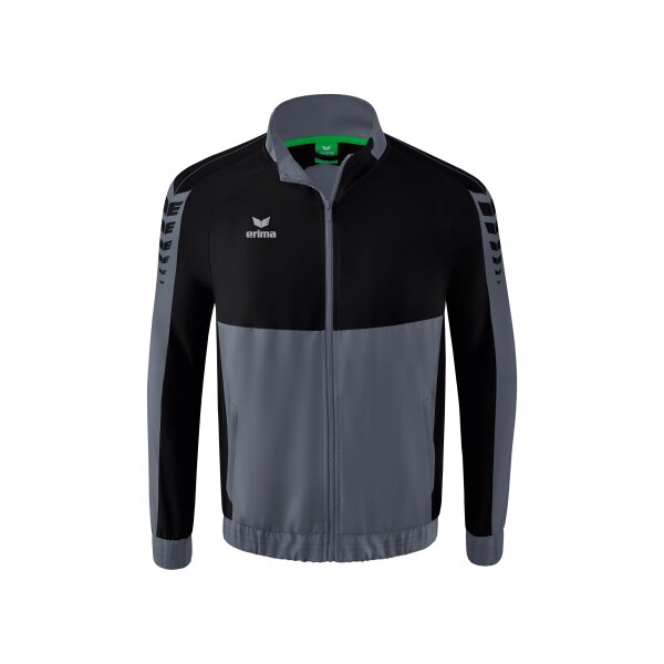 Erima Six Wings Präsentationsjacke Herren - slate grey/schwarz