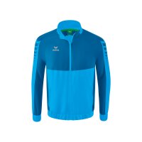 Erima Six Wings Präsentationsjacke Herren - curacao/mykonos