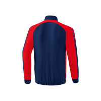 Erima Six Wings Pr&auml;sentationsjacke Kinder - new navy/rot