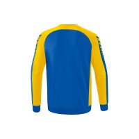 Erima Six Wings Sweatshirt Herren - blau/gelb