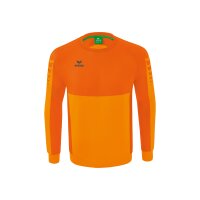 Erima Six Wings Sweatshirt Herren - new orange/orange