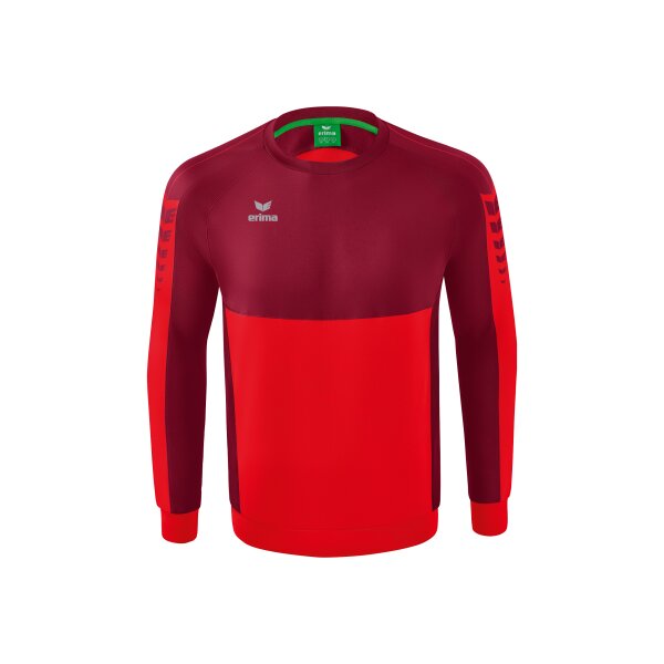 Erima Six Wings Sweatshirt Herren - rot/bordeaux