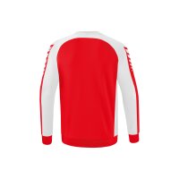 Erima Six Wings Sweatshirt Herren - rot/weiß