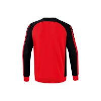 Erima Six Wings Sweatshirt Herren - schwarz/rot