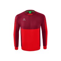 Erima Six Wings Sweatshirt Kinder - rot