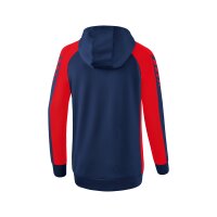 Erima Six Wings Trainingsjacke mit Kapuze Damen - navy/rot