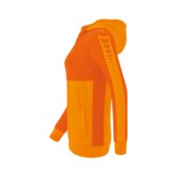 Erima Six Wings Trainingsjacke mit Kapuze Damen - orange