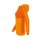 Erima Six Wings Trainingsjacke mit Kapuze Damen - orange