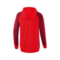 Erima Six Wings Trainingsjacke mit Kapuze Damen - rot/bordeaux