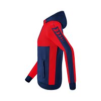 Erima Six Wings Trainingsjacke mit Kapuze Herren - navy/rot