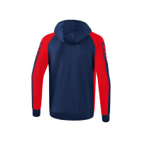 Erima Six Wings Trainingsjacke mit Kapuze Herren - new navy/rot