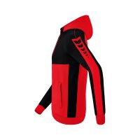 Erima Six Wings Trainingsjacke mit Kapuze Herren - rot/schwarz