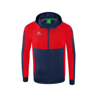 Erima Six Wings Trainingsjacke mit Kapuze Kinder - new...