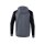 Erima Six Wings Trainingsjacke mit Kapuze Kinder - slate grey/schwarz