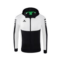 Erima Six Wings Trainingsjacke mit Kapuze Kinder -...