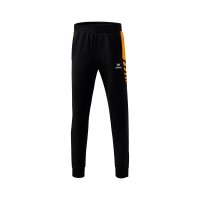 Erima Six Wings Worker Hose Herren - schwarz/new orange