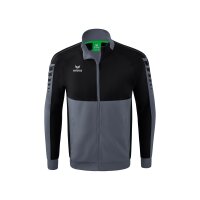 Erima Six Wings Worker Jacke Herren - slate grey/schwarz