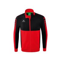 Erima Six Wings Worker Jacke Herren - rot/schwarz