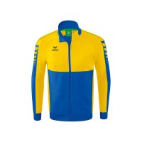 Erima Six Wings Worker Jacke Kinder - blau/gelb