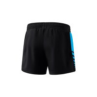 Erima Six Wings Worker Shorts Damen - schwarz/curacao