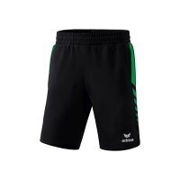 Erima Six Wings Worker Shorts Herren - schwarz/gr&uuml;n