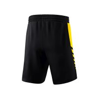 Erima Six Wings Worker Shorts Herren - schwarz/gelb