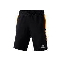 Erima Six Wings Worker Shorts Herren - schwarz/new orange