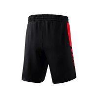 Erima Six Wings Worker Shorts Kinder - schwarz/rot