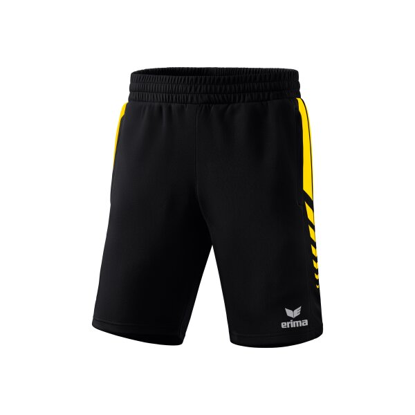 Erima Six Wings Worker Shorts Kinder - schwarz/gelb